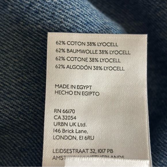 We The Free The Stride Jean Wide Leg Blue 31 NWT - Picture 14 of 16